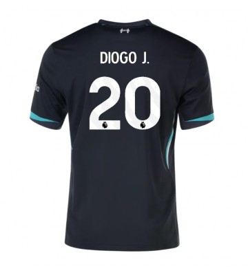 Liverpool Diogo Jota #20 Udebanetrøje 2024-25 Kort ærmer